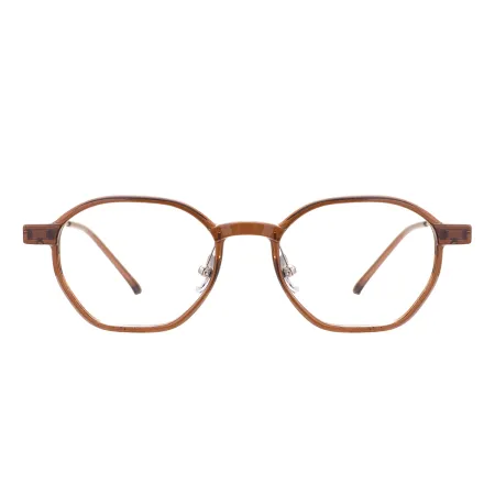 Geometric Full Rim Glasses Frame