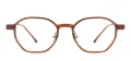 Geometric Full Rim Glasses Frame