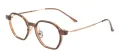 Geometric Full Rim Glasses Frame