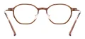 Geometric Full Rim Glasses Frame