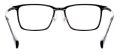 Classical Large Full Rim Rectangular Glasses Frame