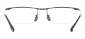 Titanium Browline Eyeglasses
