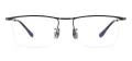 Titanium Square Eyeglasses
