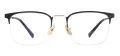 Titanium Square Eyeglasses