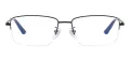 Titanium Half Rim Eyeglasses