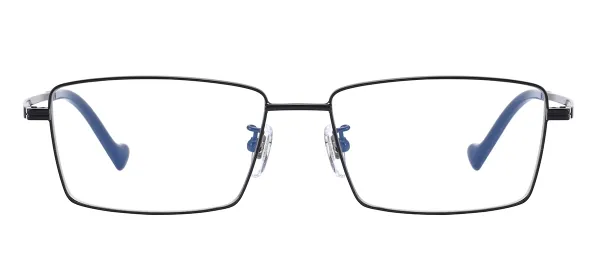 Men Titanium Eyeglasses - Black