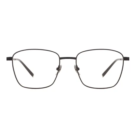 Men Large Square Titanium Glasses