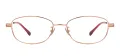 Women Oval Titanium Glasses Frame