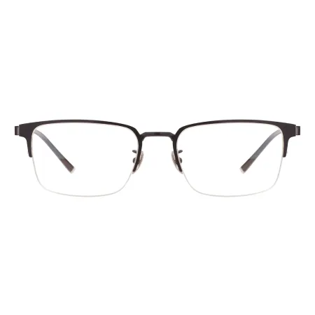 Men Oversized Rentangular Titanium Glasses