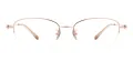 Women Oval Titanium Glasses Frame