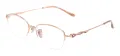Women Oval Titanium Glasses Frame