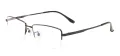 Half Rim Rectangular Eyeglasses