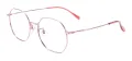 Geometric Colorful Large Eyeglasses