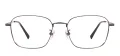 Large Full Rim Rectangular Eyeglasses