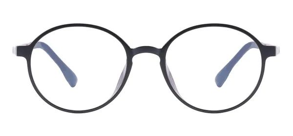 Round Glasses - Black Brown