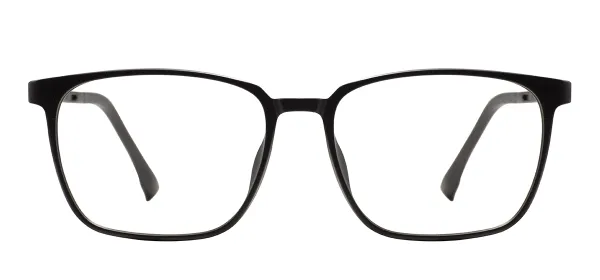 TR90 Full Rim Eyeglasses - Matte Black